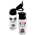 Mickey & Minnie Gazing Flip-Top Water Bottle