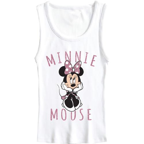 Sitting Minnie Mouse Tank Top