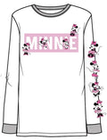 Many Minnie Block Long Sleeve Top