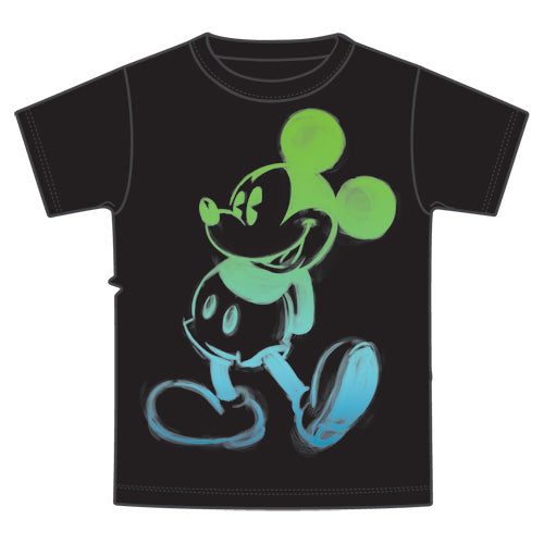 Painted Mickey Short Sleeve Tee