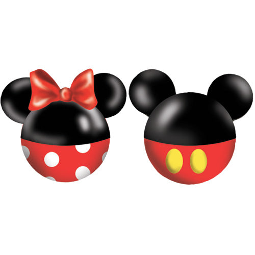 Mickey Mouse Round Sp Salt & Pepper Shaker Set
