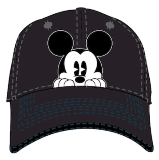 Mickey Peeking Emb Hat