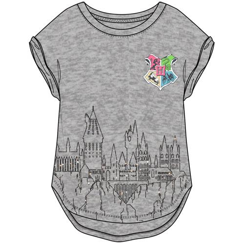 Harry Potter Castle Shield Short Sleeve Top