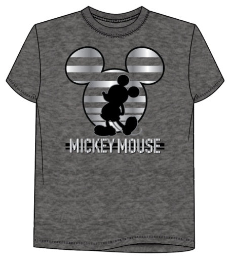 Mickey Stripe Icon Short Sleeve Tee