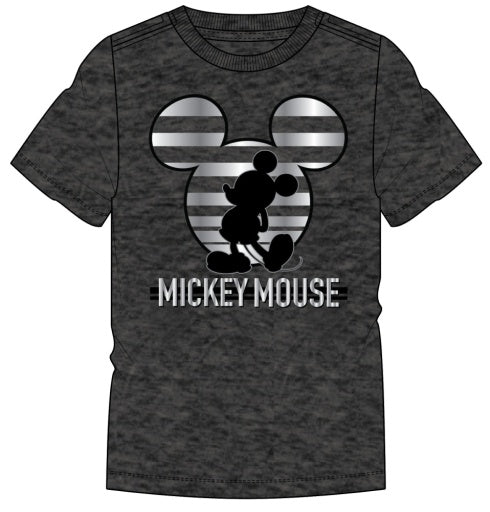 Mickey Stripe Icon Short Sleeve Tee