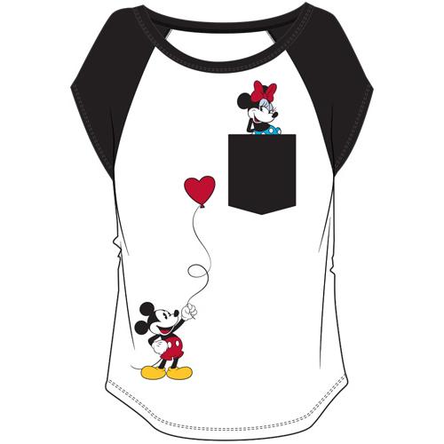 Mickey Mouse Balloon Short Sleeve Top