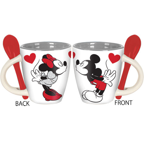 Mickey N Minnie Kiss Kiss Ss Espresso Mug