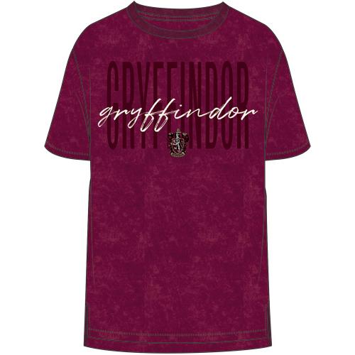 Gryffindor Script Short Sleeve Tee