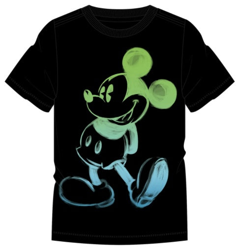 Painted Mickey Short Sleeve Tee