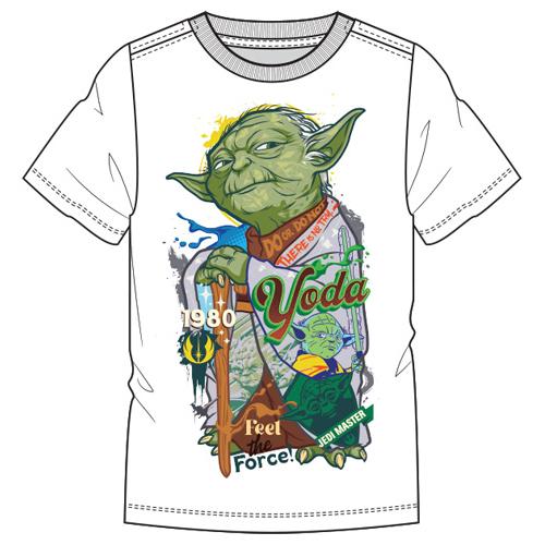 Star Wars Yoda Collage Short Sleeve Tee