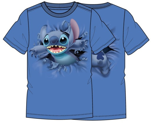 Stitch Embossed Short Sleeve Tee