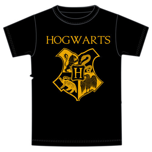 Harry Potter Golden Shield Short Sleeve Tee