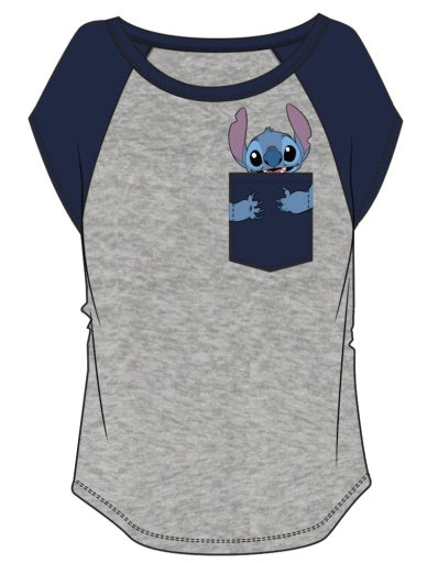 Stitch Hug Pocket Short Sleeve Top