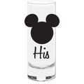 His Mickey Collectible Glass