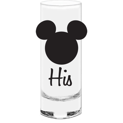 His Mickey Collectible Glass