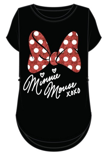 Minnie Signature Xo Short Sleeve Top