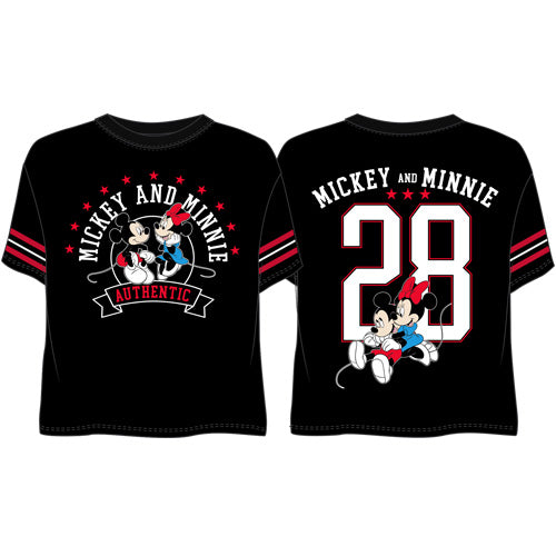 Mickey & Minnie Ath Short Sleeve Top