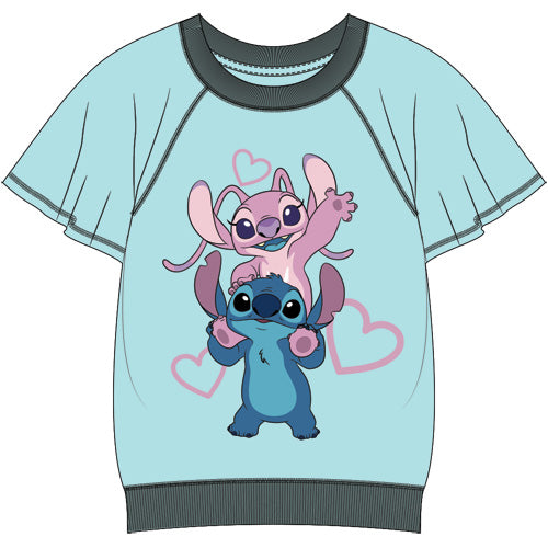 Hiya Angel Stitch Short Sleeve Top