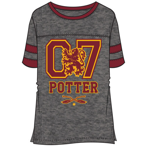 Harry Potter Gryff Seven Short Sleeve Top