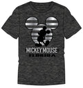 Mickey Stripe Icon Short Sleeve Tee