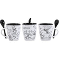 Drawing Mickey Mouse Mug with Spoon
