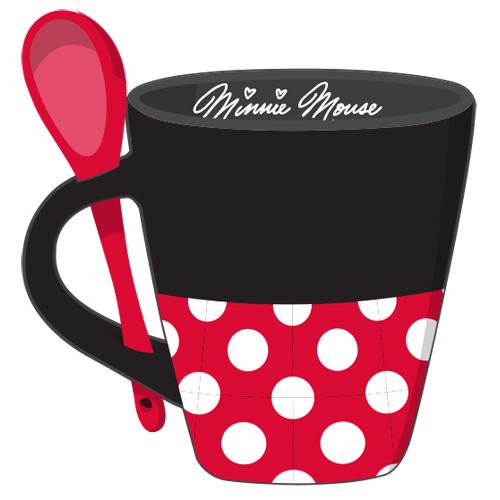 Minnie Signed Spoon Mug Mug with Spoon