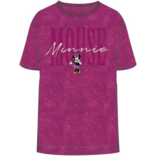 Minnie Script Short Sleeve Tee