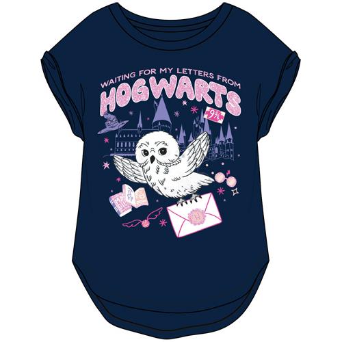 Harry Potter Letter Hedwig Short Sleeve Top