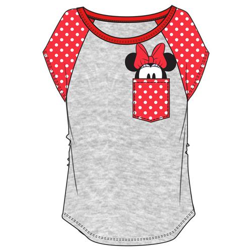 Pocket Size Minnie Short Sleeve Top