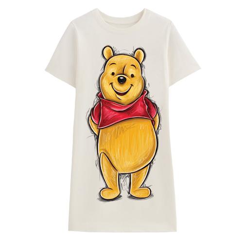 Ovrsized Pooh Short Sleeve Top