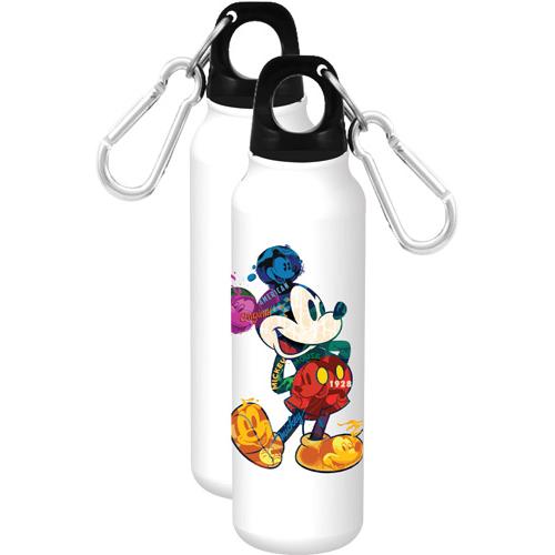 Mickey Icon Collage Aluminum Water Bottle