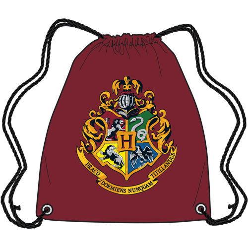 Harry Potter Hw Crest Drawstring Bag