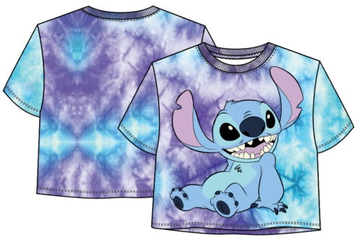 Stitch Tie Dye Short Sleeve Top