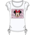Minnie Triple Text Short Sleeve Top