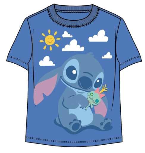 Cloudy Stitch Short Sleeve Tee