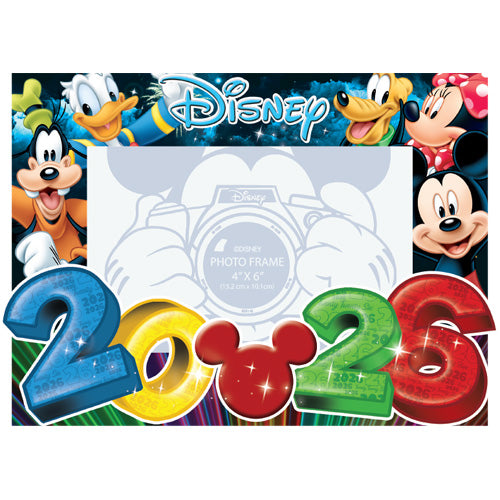 2026 Big Numbers Photo Frame