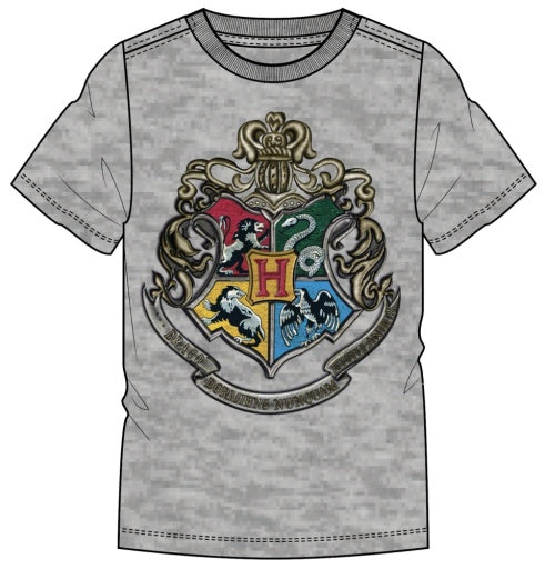 Harry Potter Hogwarts Crest Short Sleeve Tee